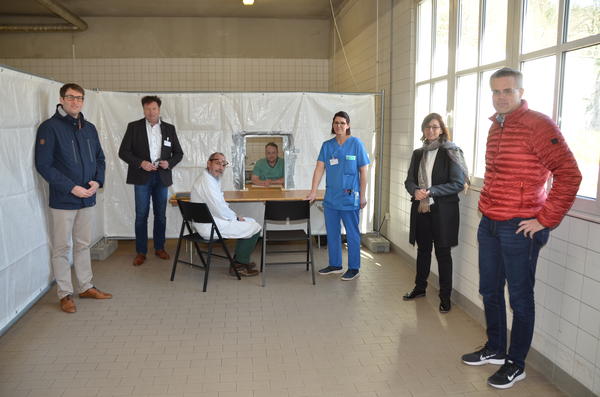 Besuch SHG-Klinikum in Merzig
