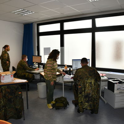 Bundeswehr im Gesundheitsamt