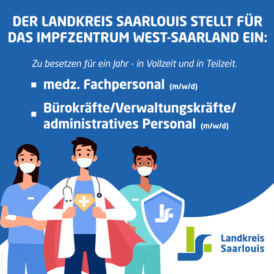 Stellenausschreibungen Impfzentrum