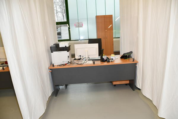 Impfzentrum Arbeitsplatz