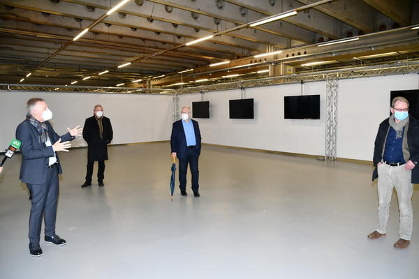 Impfzentrum Wartebereich