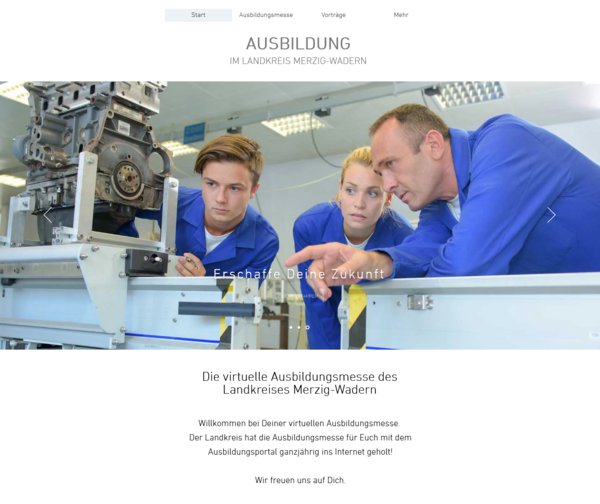 Startseite Ausbildungsmesse 2021