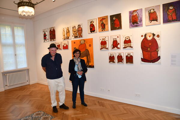 Alexander-Dettmar-Ausstellung im Museum Schloss Fellenberg