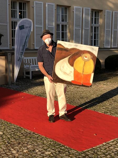 Alexander Dettmar mit Bild