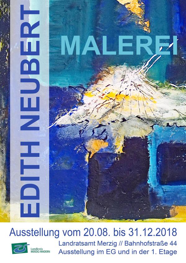Plakat Ausstellung E. Neubert