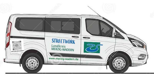 Dies ist nur ein Entwurf. Das genaue Fahrzeugmodell und die dazugeh&ouml;rige Folierung sind abh&auml;ngig vom Ausgang des Ausschreibungsverfahren