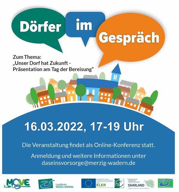 Anzeige D&ouml;rfer im Gespr&auml;ch