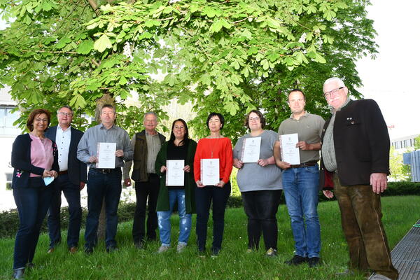 Ehrung Jagdbeh&ouml;rde