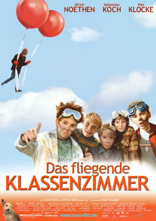 Plakat "Das fliegende Klassenzimmer"
