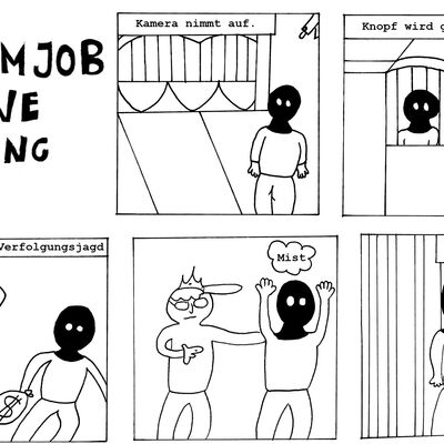 Comic zum Thema Traumjob