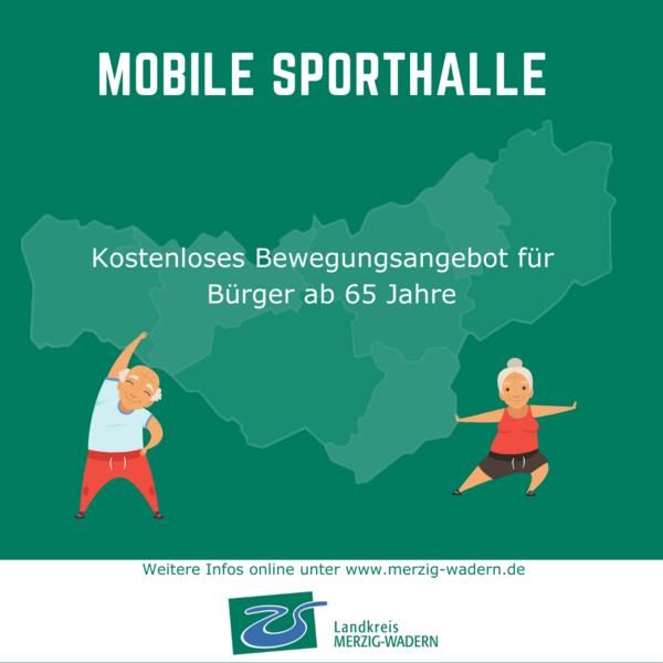 Poster Mobile Sporthalle