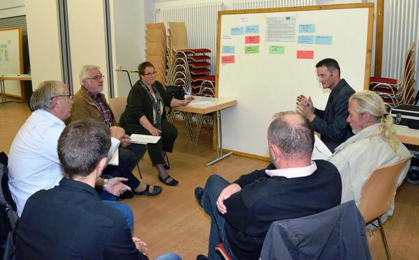 Ideenwerkstatt im Rahmen des Leader Bewerbungsprozesses in Losheim am See