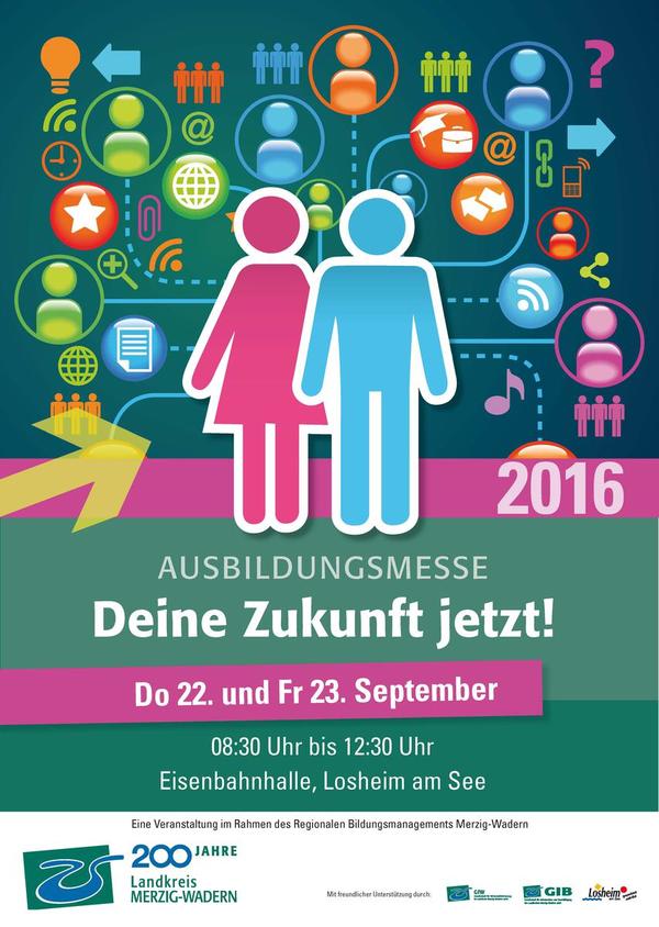 Ausbildungsmesse "Deine Zukunft jetzt!" 2016 am 22. und 23. September