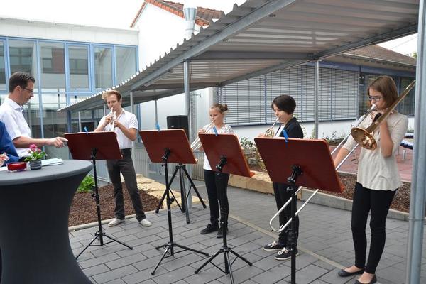 Die Feier wurde von der Kammermusik-AG des GaS musikalisch umrahmt