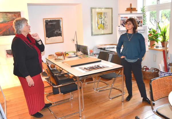 Atelierbesuch LR bei Marlene Thiesen_28.10.2016