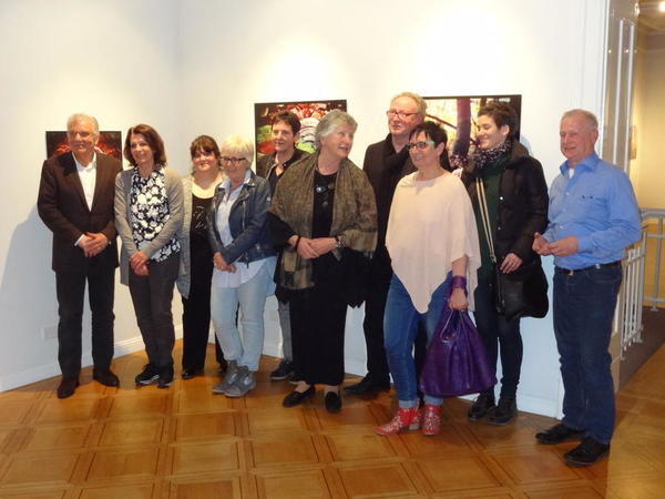 (v.l.n.r.) : J&uuml;rgen Schreier, Margot Weber, Stellina Bartolomeo, Kunigunde Kutrieb, Rosemarie Gruhn, Marlene Thiesen, Michael Laux, Bernadette Schroeteler, Marion Olk-Choquet, Kurt Halberstadt.