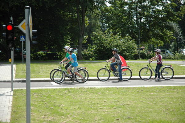 Radfahrausbildung Jugendverkehrsschule Britten