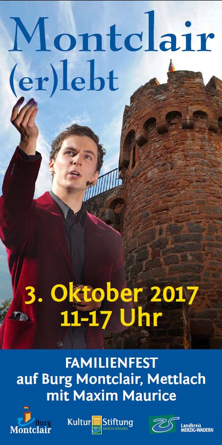 Fyler Vorderseite Burg Montclair