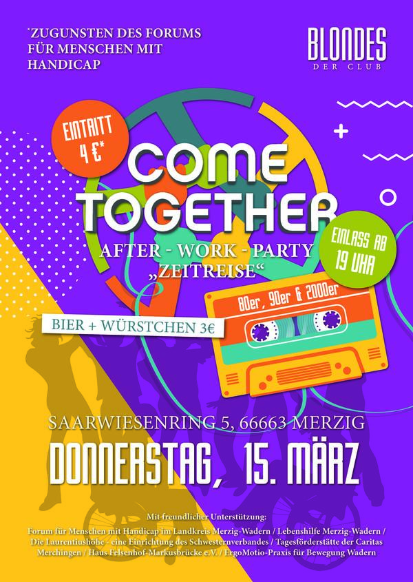 Come-Together-Zeitreise-15.03.18 Plakat