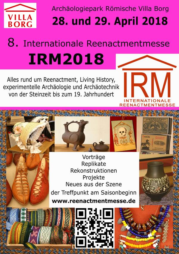 8. Internationale Reenactementmesse IRM 2018