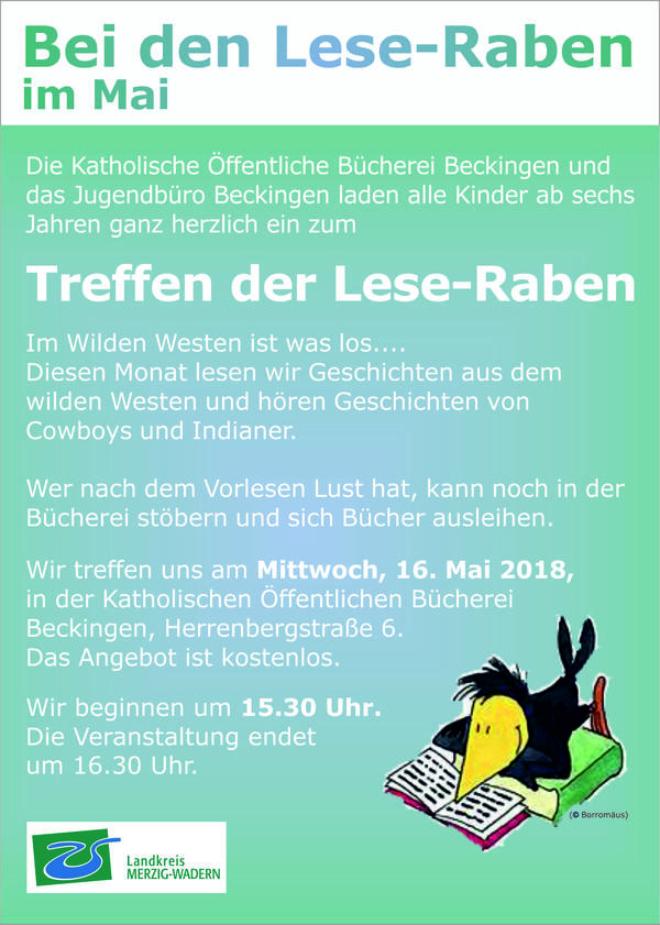 Flyer - LeseRaben-Mai2018