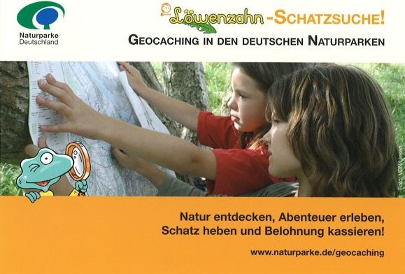 Geocaching Postkarte