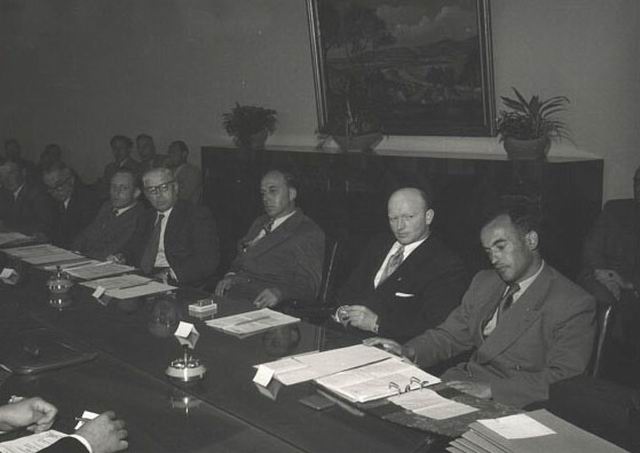 Sitzung Kreisrat 1956